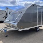 Sno Pro 101×12 Aluminum 2-Place Snowmobile Trailer w/Galvanized Package