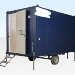 12Ft x 7Ft 6in Steel Mobile Anti Vandal Office Cabin