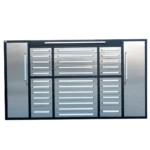 9ft Storage Cabinet 34 Drawers